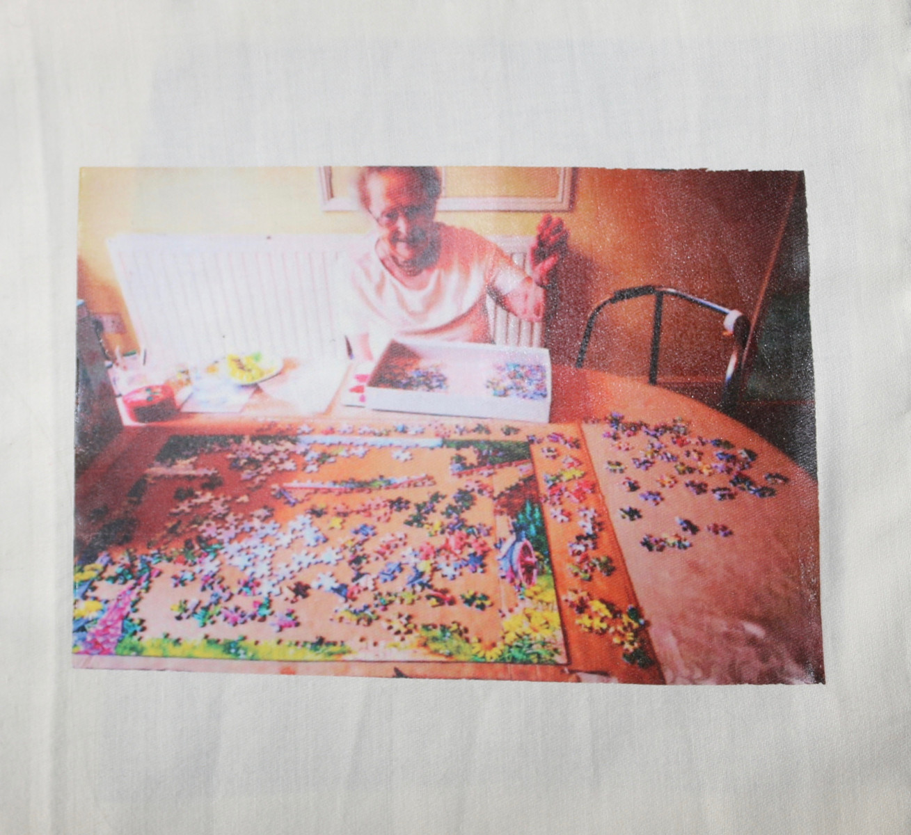 Image of person doing a jigsaw