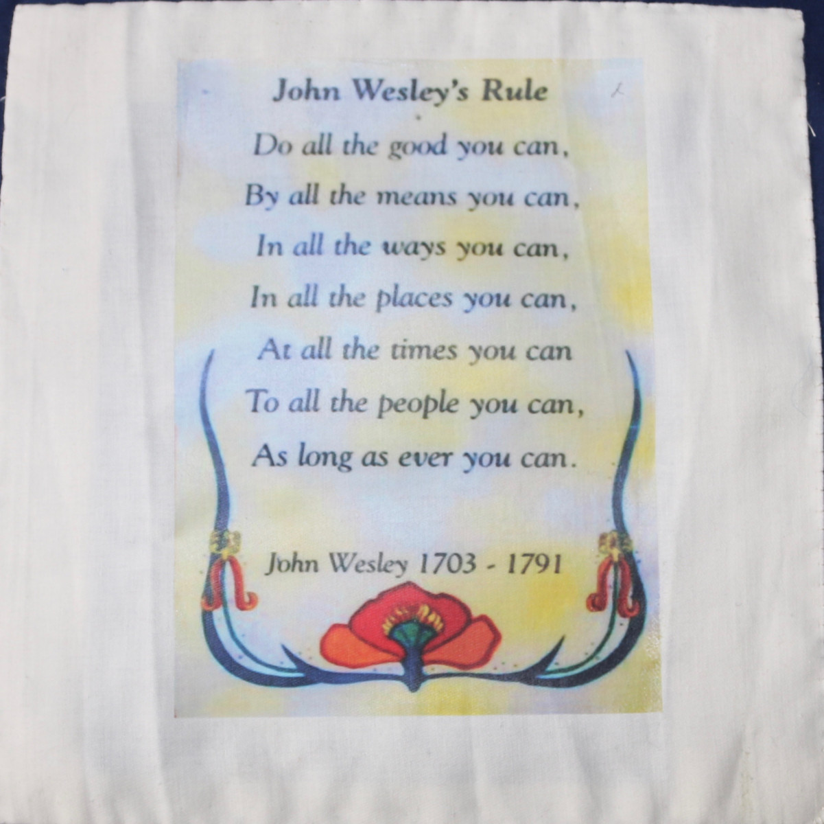 Words of John Wesley's Rule